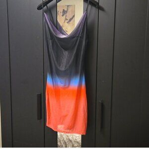 NWOT SHEIN Sheer Mini Swim Coverup Dress